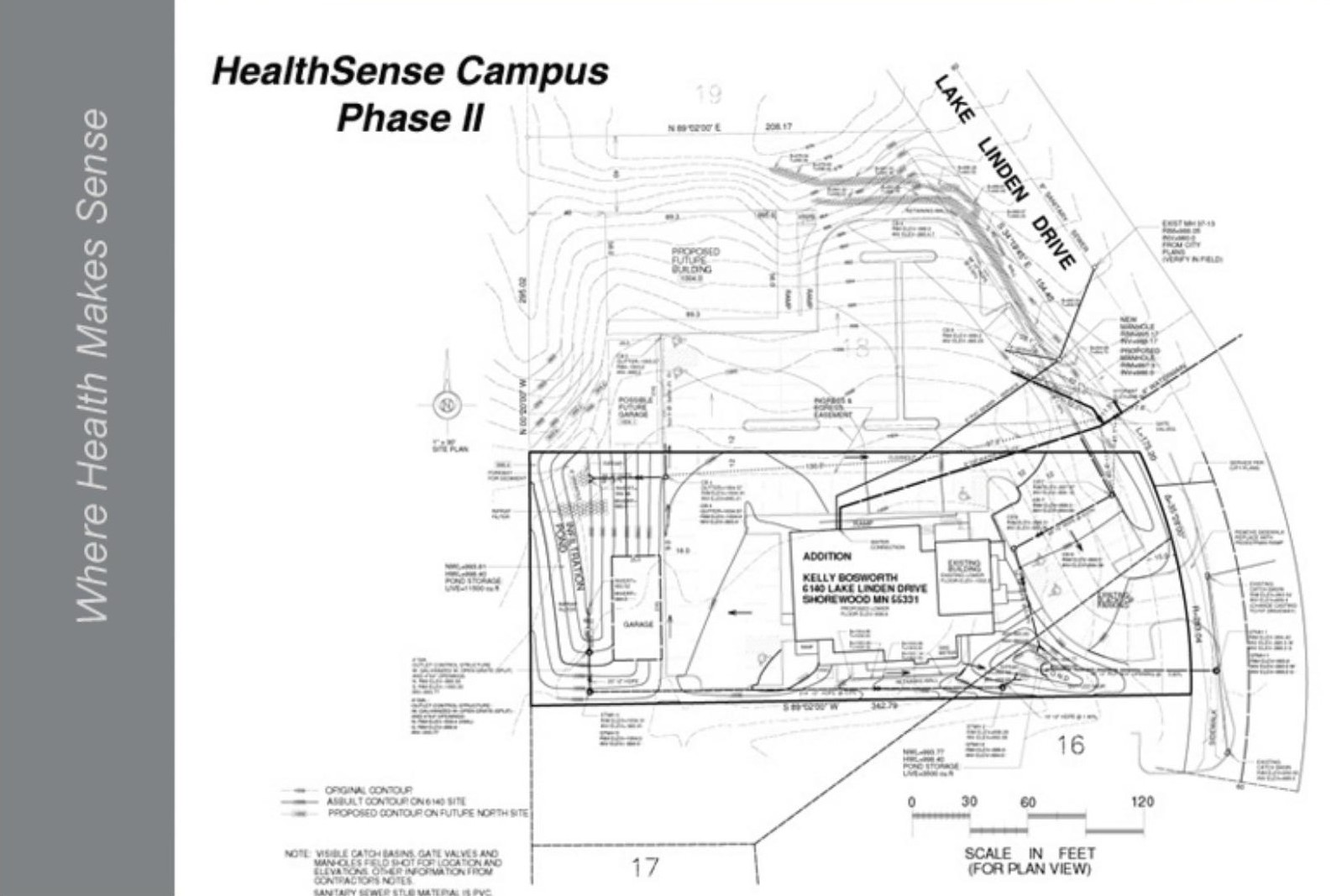 Site plan of the campus