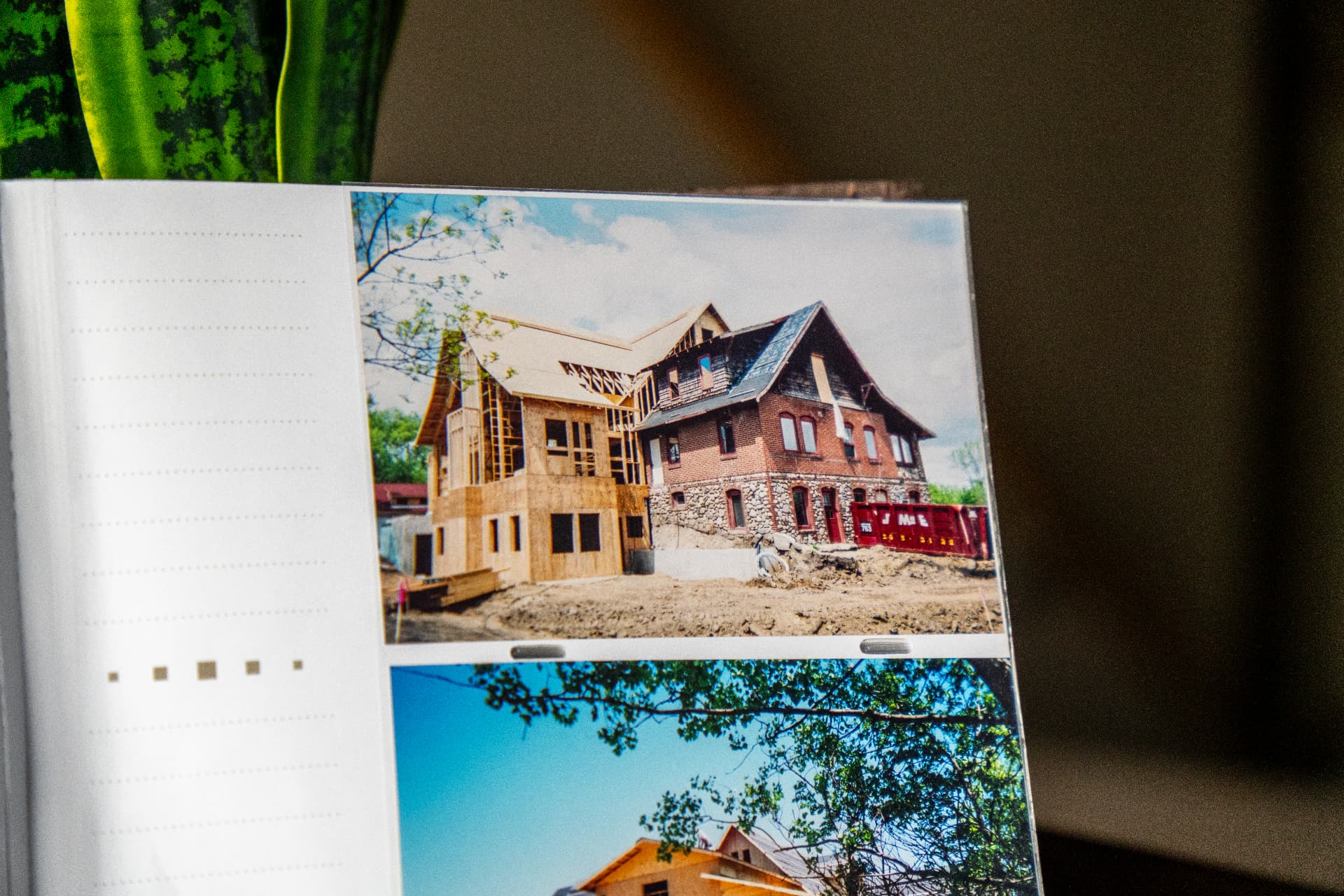 Framing during the renovation