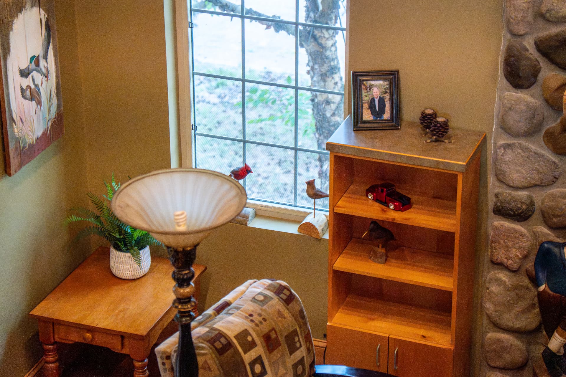 Window shelf detail
