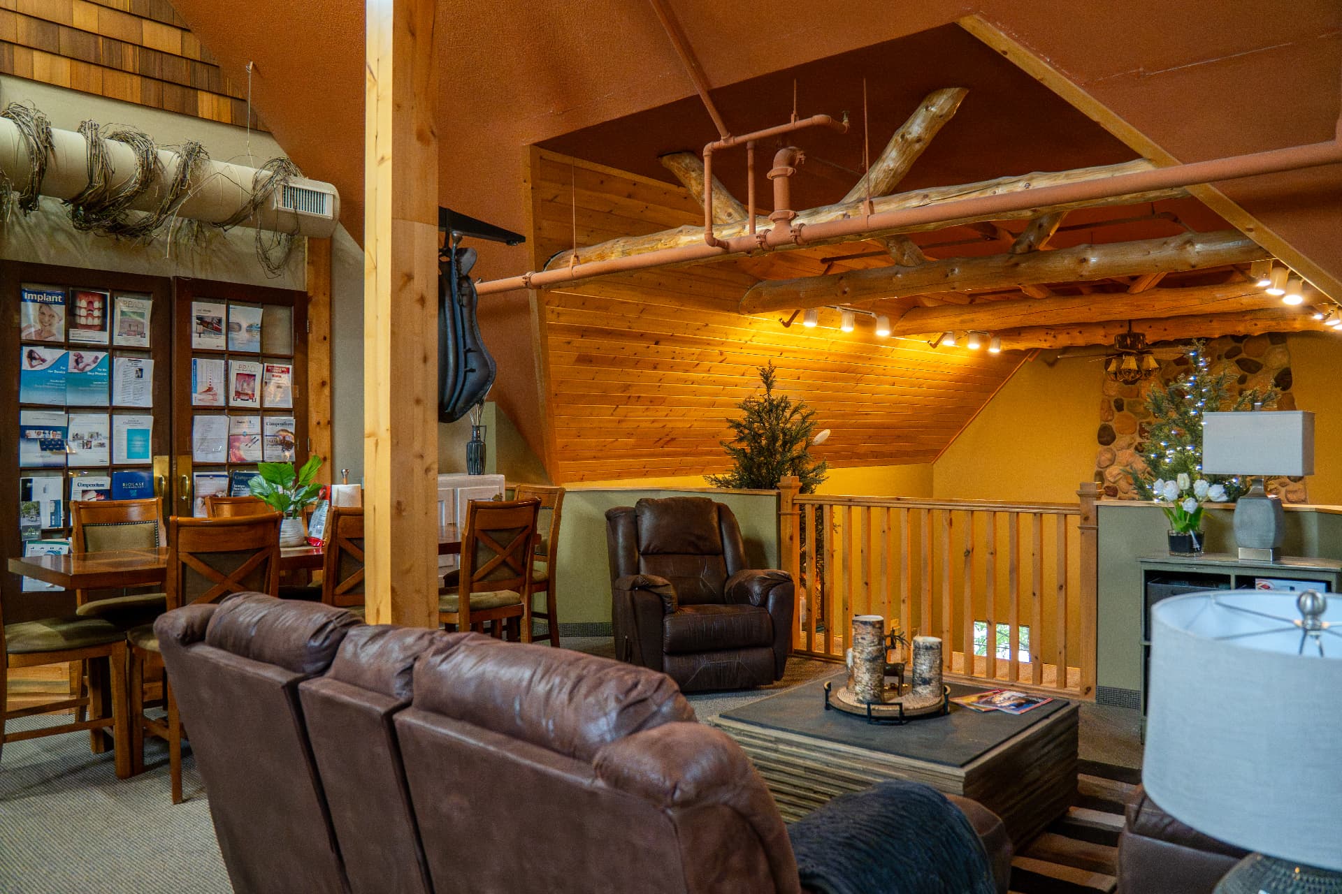 Attic kitchenette