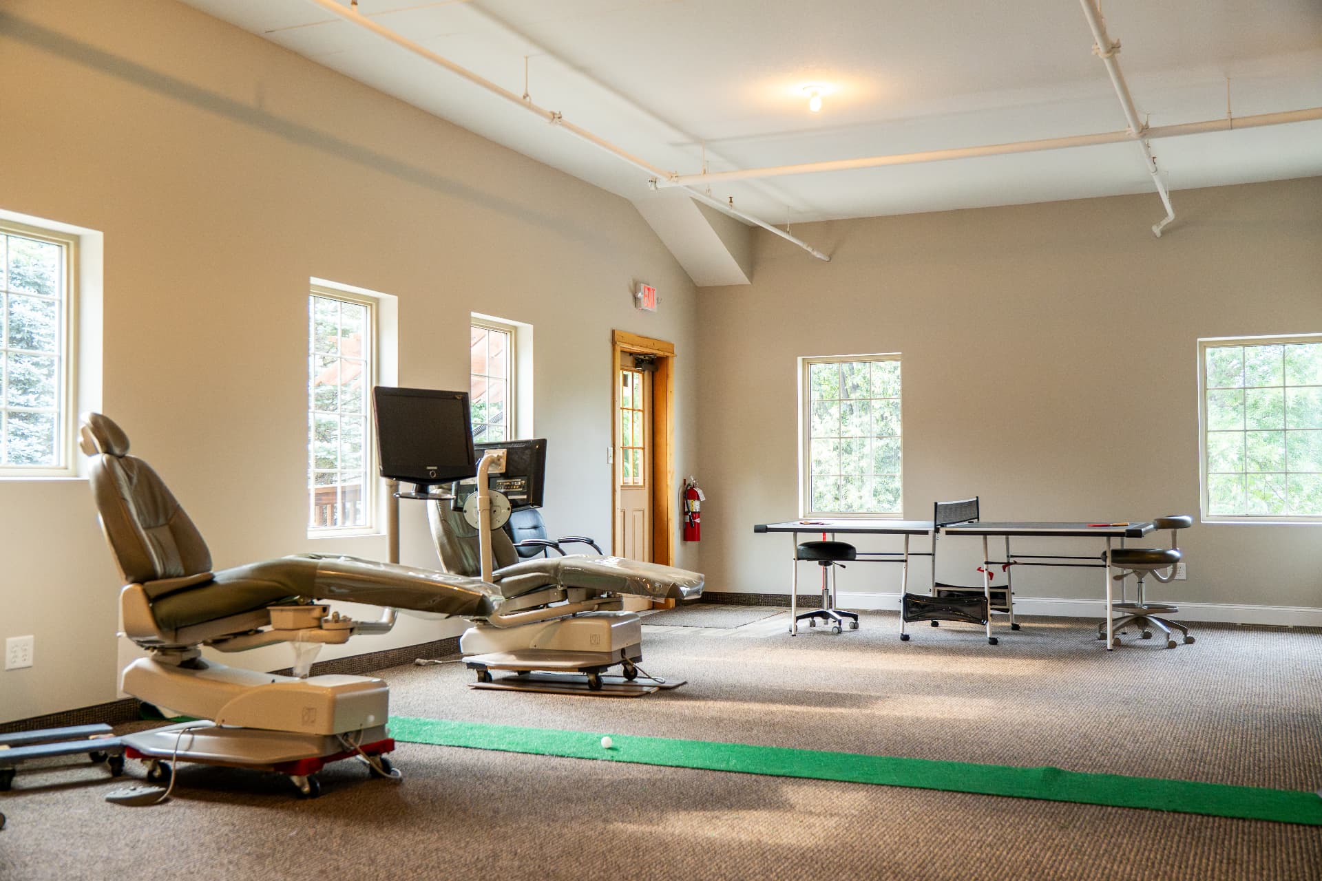 Open treatment area